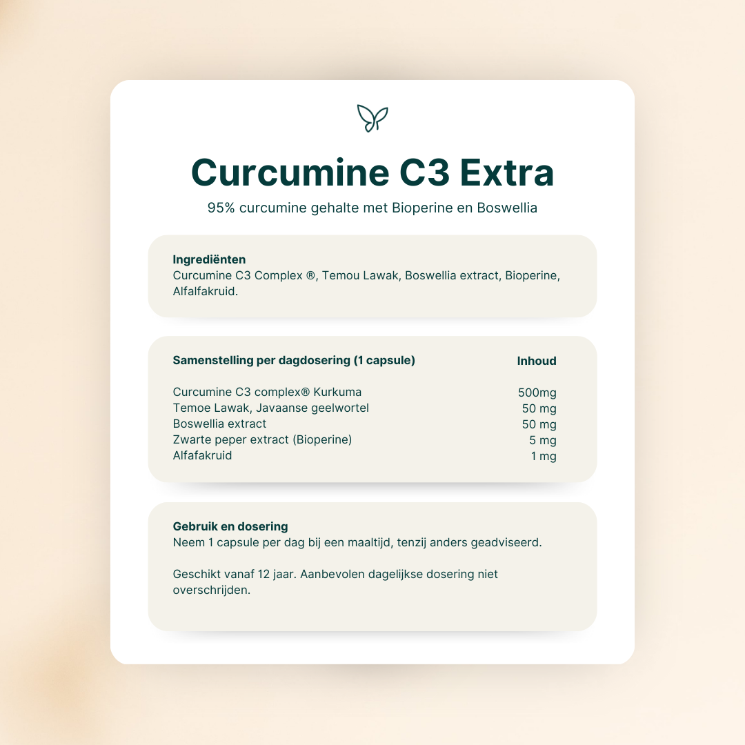 Curcumine C3 Extra