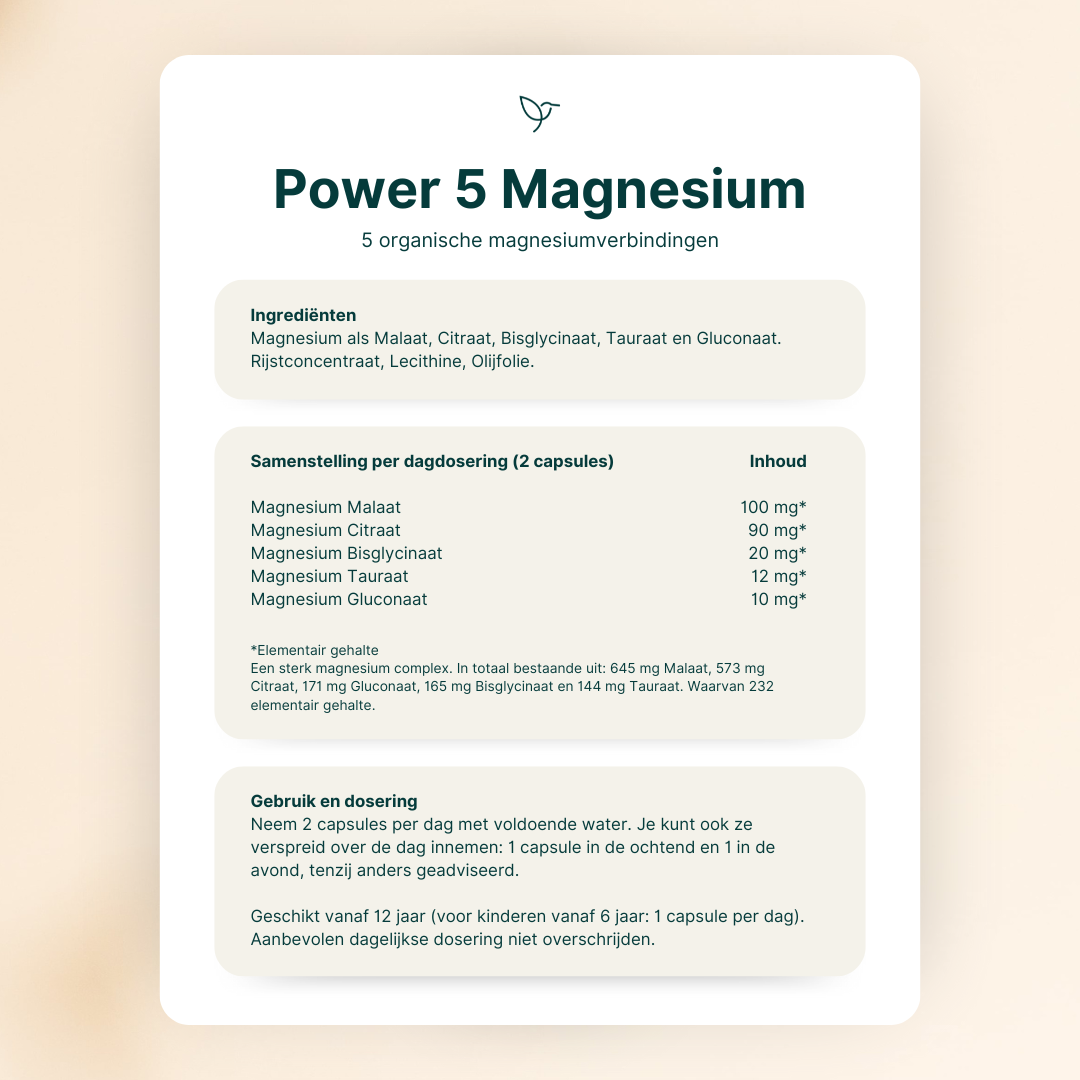 Power 5 Magnesium